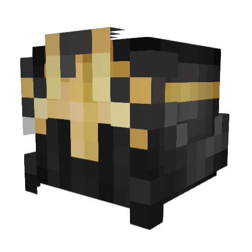 Yedsir Minecraft avatar head, 3D render