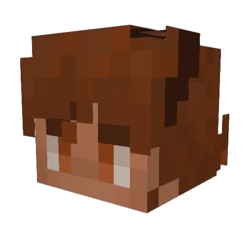 YeehawMFChurros Minecraft avatar head, 3D render