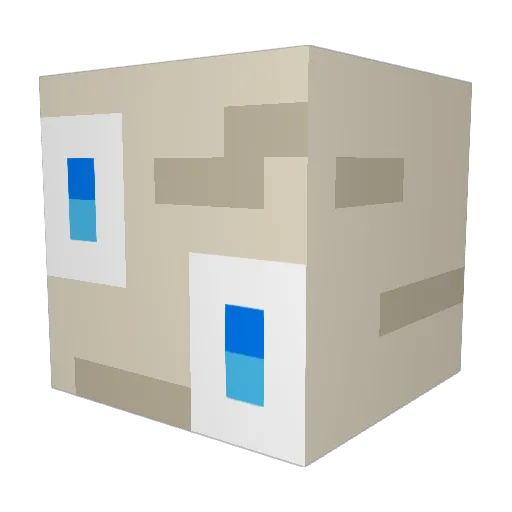 YeetGod4200 Minecraft avatar head, 3D render