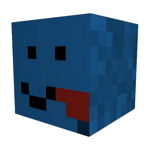 YeetJelle Minecraft avatar head, 3D render
