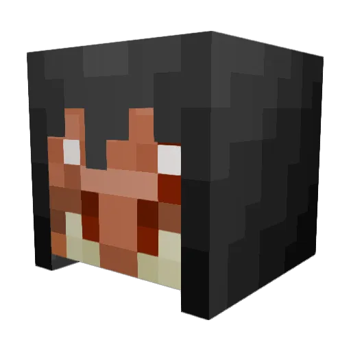 YeetMaster1414 Minecraft avatar head, 3D render