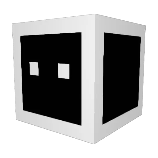 Yeetchappy Minecraft avatar head, 3D render