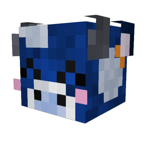 YeetoTheDorito Minecraft avatar head, 3D render