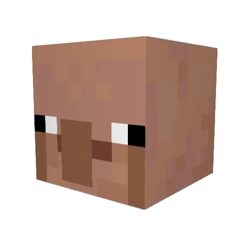 Yeetpizza20 Minecraft avatar head, 3D render