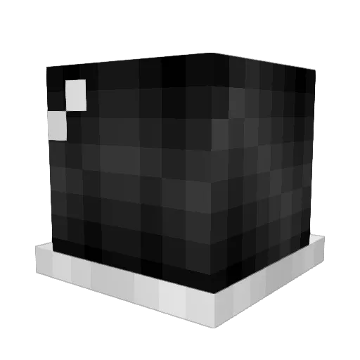 Yeetr21 Minecraft avatar head, 3D render