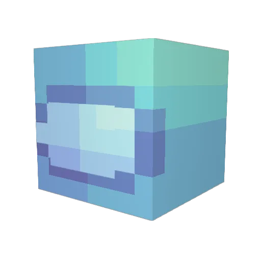 Yeetsach Minecraft avatar head, 3D render