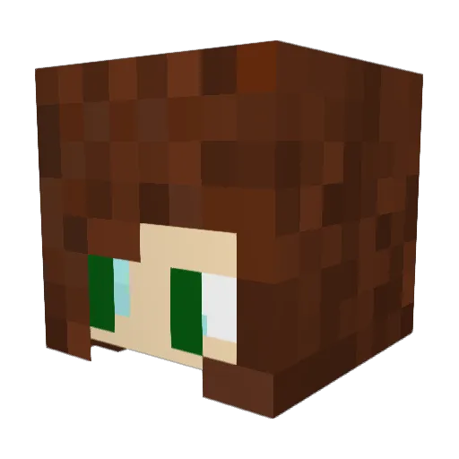 YeezyBreezy98 Minecraft avatar head, 3D render