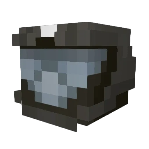 Yeirss Minecraft avatar head, 3D render