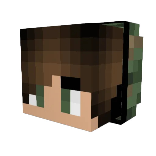 YeitBoy10 Minecraft avatar head, 3D render