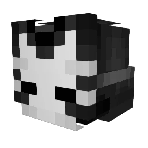 Yeitzjay Minecraft avatar head, 3D render