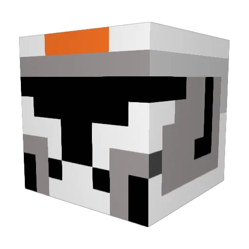 Yeliraz Minecraft avatar head, 3D render
