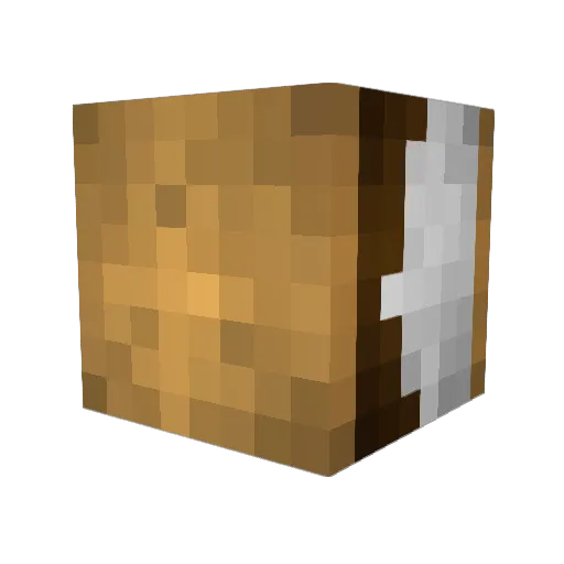 YellenJack Minecraft avatar head, 3D render