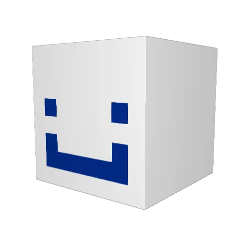 Yelloeh Minecraft avatar head, 3D render