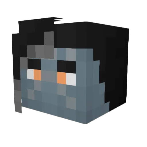 YellowBoy24 Minecraft avatar head, 3D render