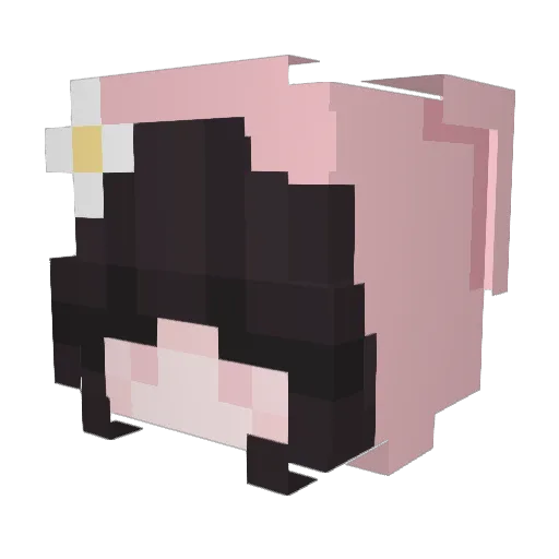 YellowBready Minecraft avatar head, 3D render