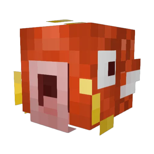YellowMeeple271 Minecraft avatar head, 3D render