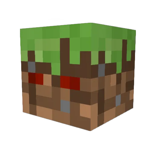 Yellowseventeen Minecraft avatar head, 3D render