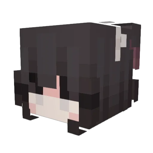 Yeone36 Minecraft avatar head, 3D render