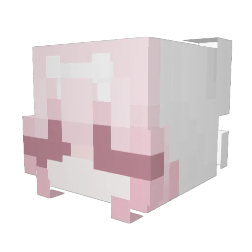 Yeonseo2012 Minecraft avatar head, 3D render