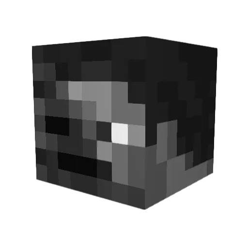YepImSharky Minecraft avatar head, 3D render
