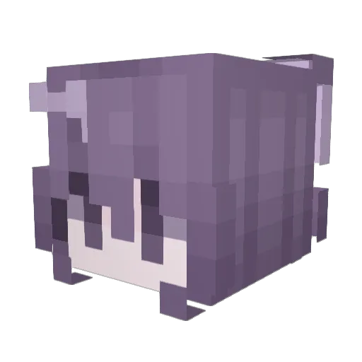 Yeric_du Minecraft avatar head, 3D render