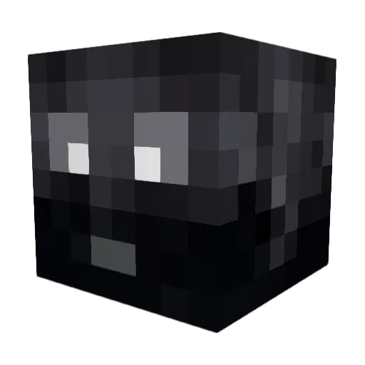 YeroT Minecraft avatar head, 3D render