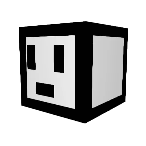YesIamTuYa Minecraft avatar head, 3D render