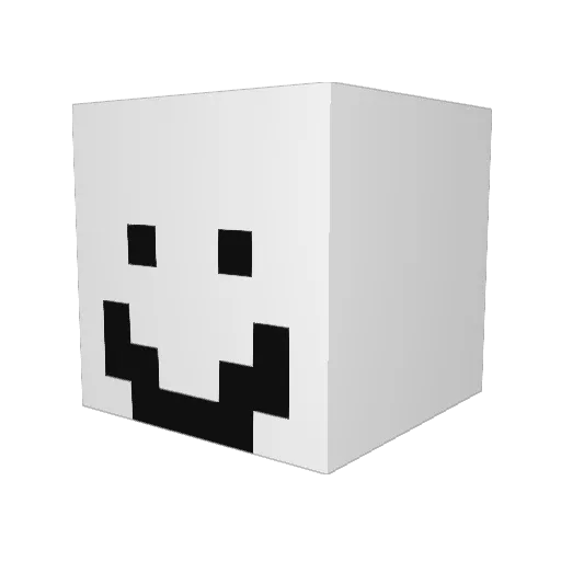 YesTagz Minecraft avatar head, 3D render