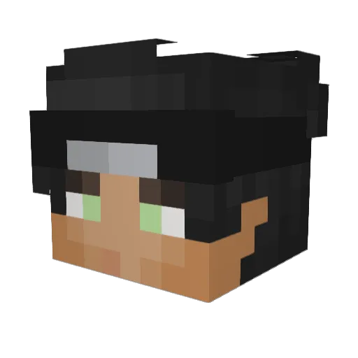 Yes_Tin17 Minecraft avatar head, 3D render