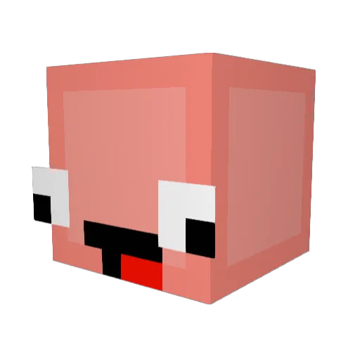 Yeseoug_eee Minecraft avatar head, 3D render