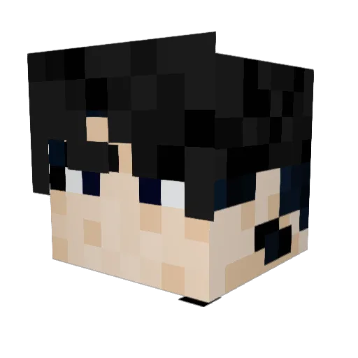 YeslCamKumarcis1 Minecraft avatar head, 3D render
