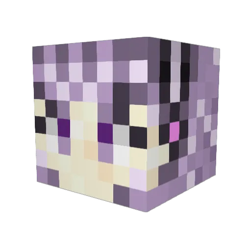 Yesnt_Error__ Minecraft avatar head, 3D render