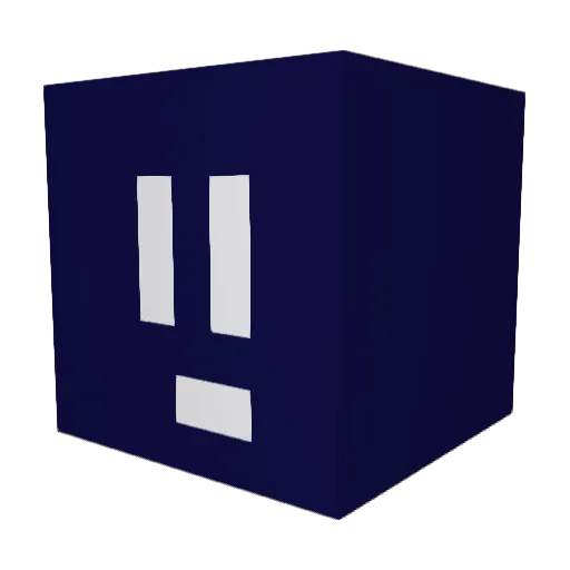 Yesquen Minecraft avatar head, 3D render