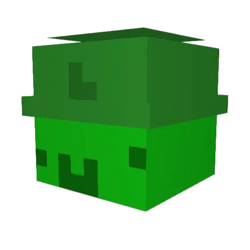 Yessir123412 Minecraft avatar head, 3D render