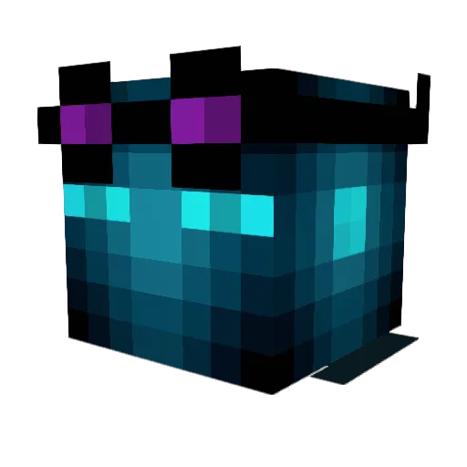 Yestan Minecraft avatar head, 3D render