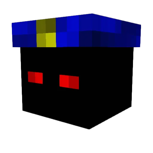 Yesus42 Minecraft avatar head, 3D render