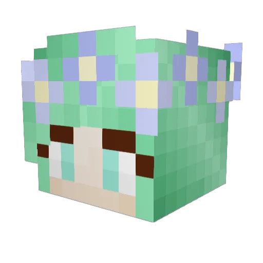 Yetanotheralt69 Minecraft avatar head, 3D render