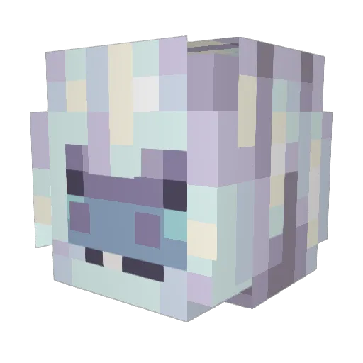 YetiGuy24 Minecraft avatar head, 3D render
