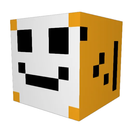 YetiMakesYT Minecraft avatar head, 3D render