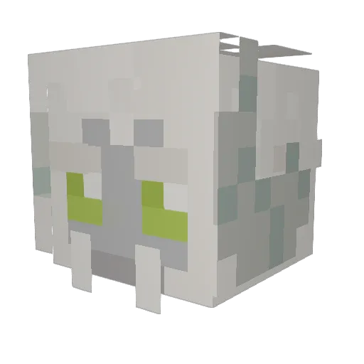 Yeti_88_ Minecraft avatar head, 3D render
