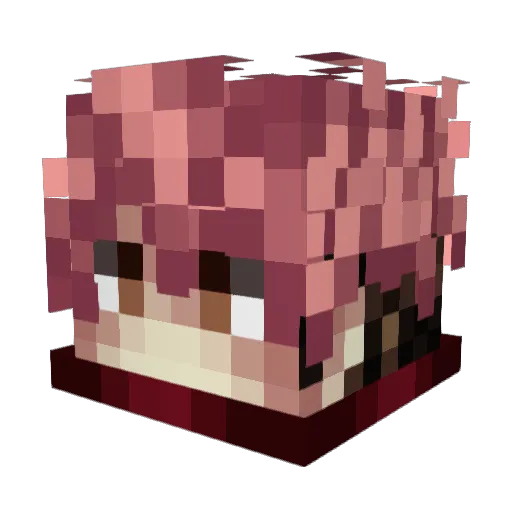 Yeticus Minecraft avatar head, 3D render