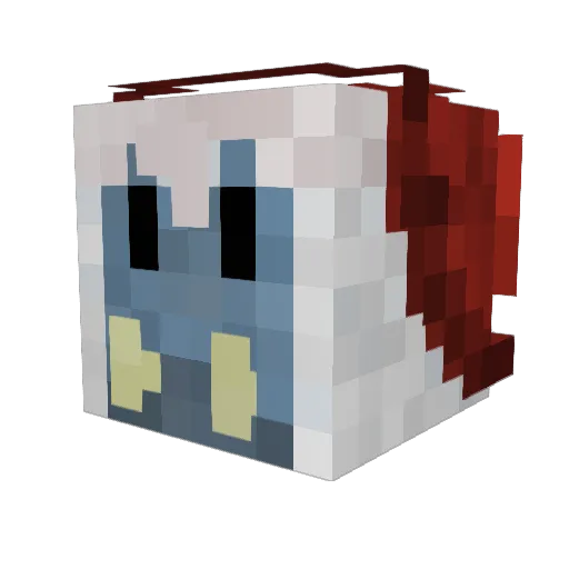 YetiofChillMt Minecraft avatar head, 3D render