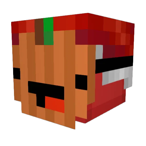 Yettixd Minecraft avatar head, 3D render