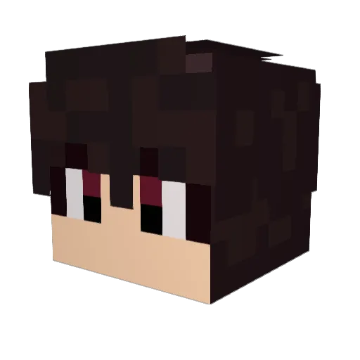 Yevgeny_ Minecraft avatar head, 3D render