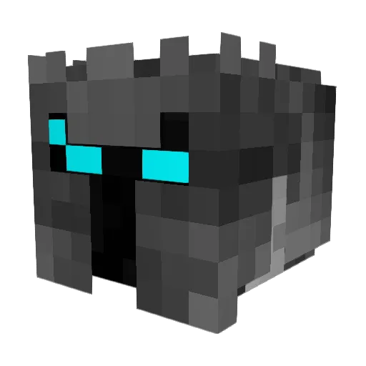 Yeye401 Minecraft avatar head, 3D render