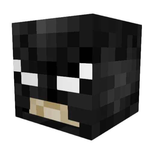 Yeygen Minecraft avatar head, 3D render