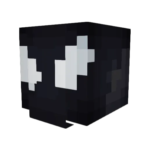 YeyioZ Minecraft avatar head, 3D render