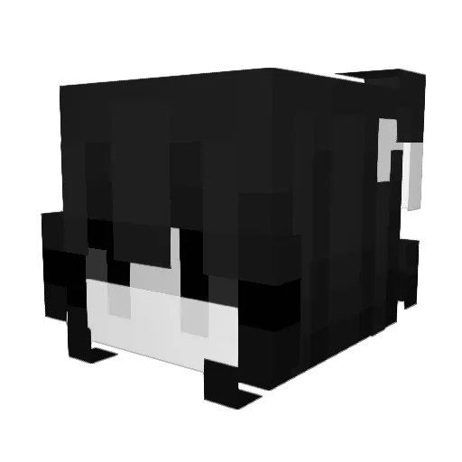YezyiZhere1101 Minecraft avatar head, 3D render