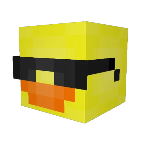 Yezzus_2214 Minecraft avatar head, 3D render