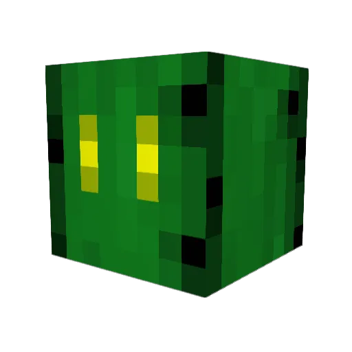Ygard Minecraft avatar head, 3D render